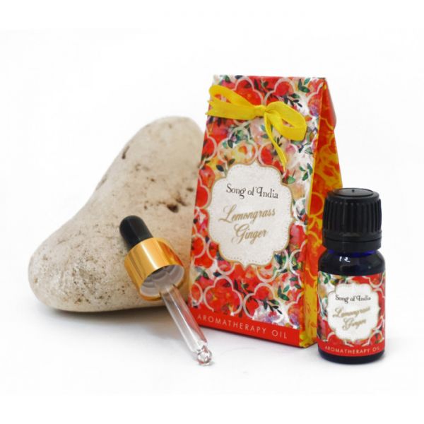 Аромамасло Лемонграс з імбиром "SONG OF INDIA"