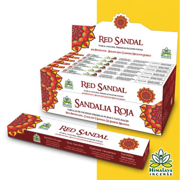 Аромапалочки пыльцевые  Himalaya Mandala Red Sandal 15 грамм Красный Сандал