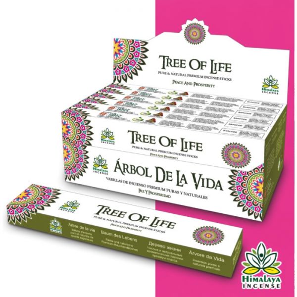 Аромапалички пилкові Himalaya Mandala Tree of Life 15 грам Древо життя