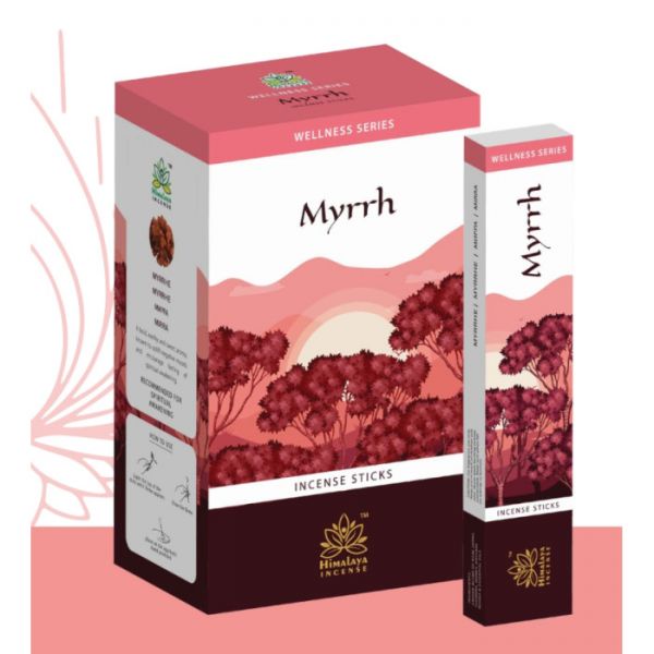 Аромапалочки пыльцевые Himalaya Wellness Myrrh 15 грамм Мирт
