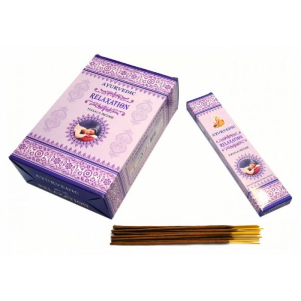 Аромапалички пилкові натуральні Розслаблення Ayurvedic Ralaxation (плоска пачка)