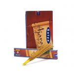 Аромапалочки пыльцевые натуральные Сатья Аджаро (Белый сандал,масло какао,амбровое дерево) SATYA AJAROO (ПЛОСКАЯ ПАЧКА)