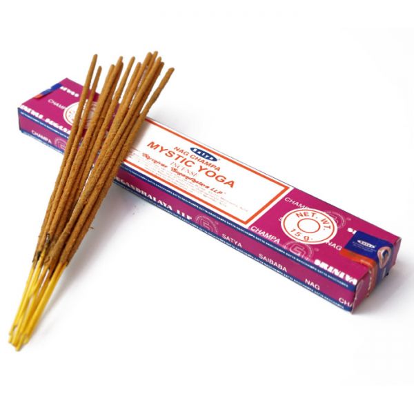 Аромапалочки пыльцевые натуральные Сатья Мистик Йога SATYA MYSTIC YOGA (ПЛОСКАЯ ПАЧКА)