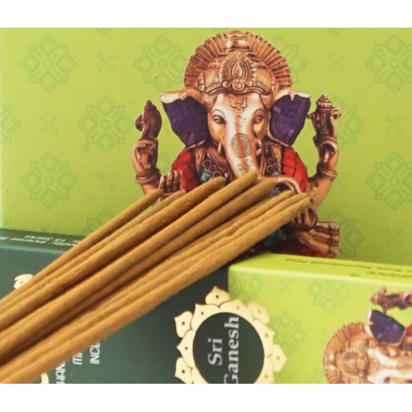 Аромапалочки пыльцевые натуральные Шри Ганеш DIVINE SOUL SRI GANESH 15 гр