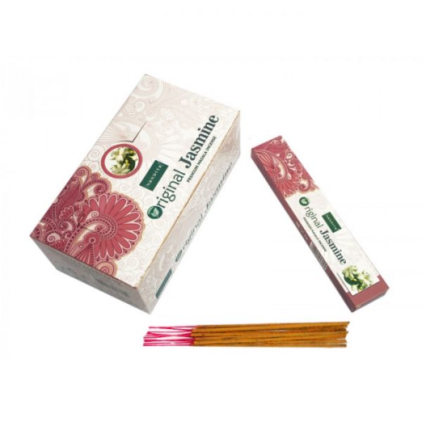 Ароматичні палички пилкові натуральні Жасмин NANDITA ORIGINAL JASMINE