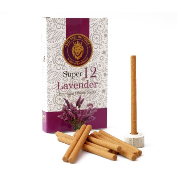 Ароматичні палички BIG BELL Dhoop Lavender 10 паличок Лаванда
