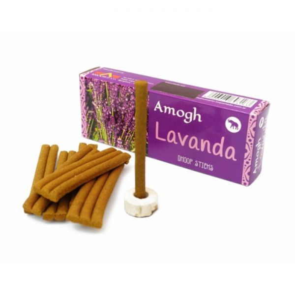 Ароматичні палички Лаванда Amogh dhoop Lavender (безосновні)