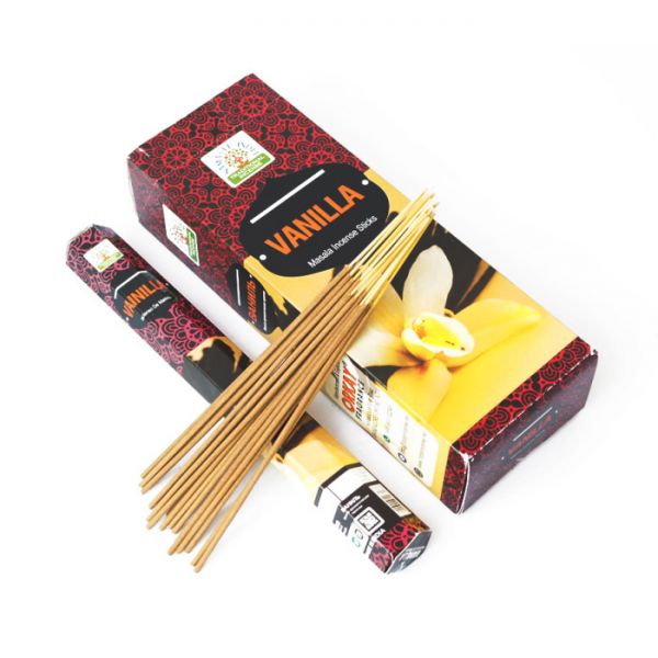 Ароматические палочки NAMASTE INDIA VANILLA Ваниль (шестигранник)
