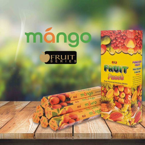 Ароматичні палички RAJ MANGO (шестигранник) Манго