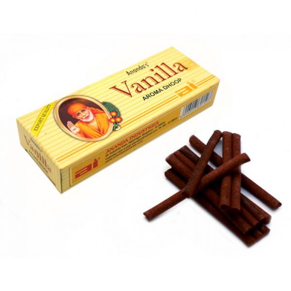 Ароматичні палички Ваніль ANAND'S VANILLA DHOOP (безосновні) Уцінка!!!