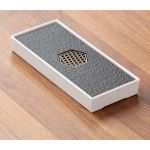 Чабань прямоугольный ГРАНИТ белый