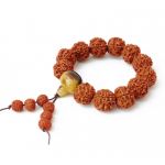 Чотки - браслет з рудракші 12 бусин