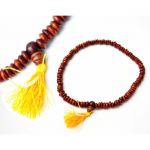 Чотки з дерева Кадамб 8 мм  108 намистин