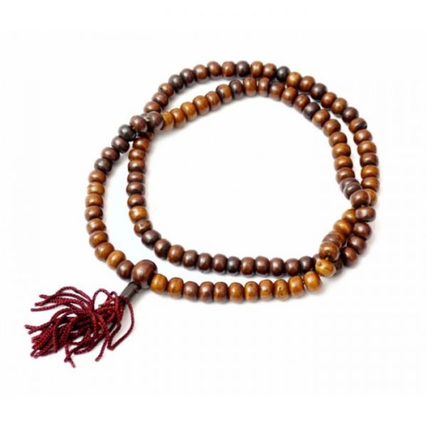 Чотки з кістки Коричневі 8мм 108 намистин