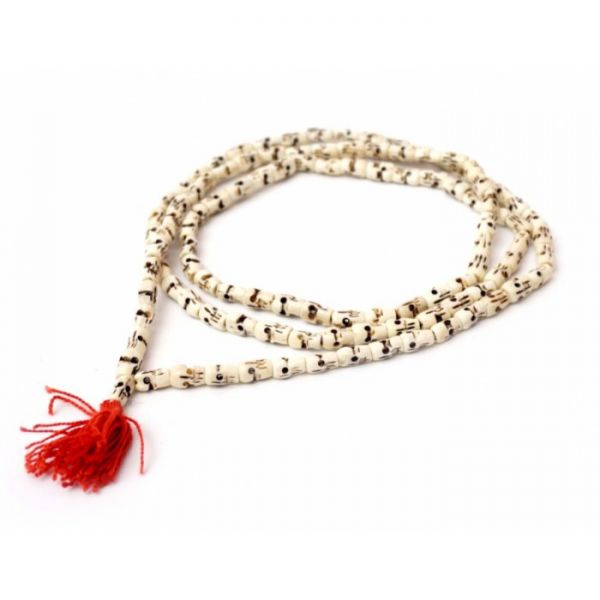 Чотки з кістки Яка Черепа 108 намистин