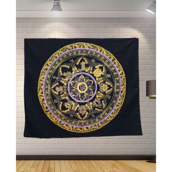 Гобелен настенный с рисунком "Мандала"