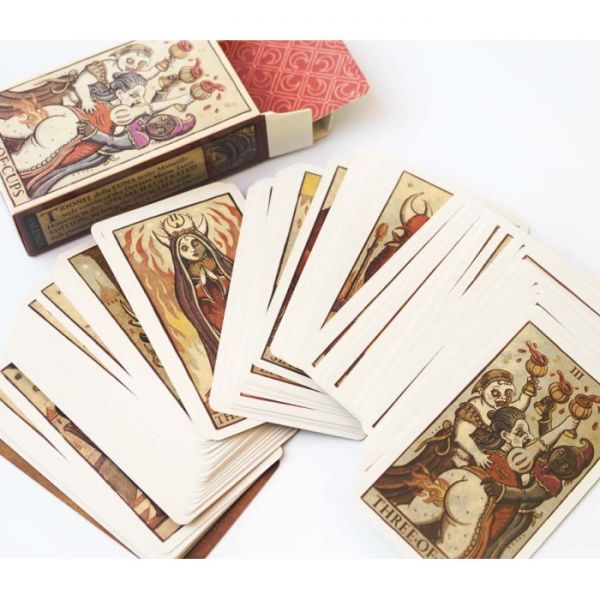 Карти ТАРО ТРІУМФИ МІСЯЦЯ ВЕЛИКА TRIONFI DELLA LUNA TAROT