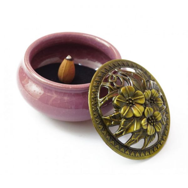 Курильниця для пахощів "Тріснувший лід" Фіолетовий