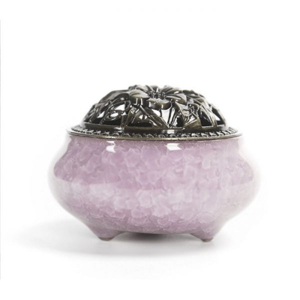 Курильниця для пахощів "Тріснувший лід" Світло-бузковий