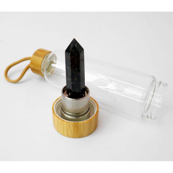 Пляшка для води із кристалом 550мл. Астрофіліт