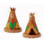 Підставка під аромаконуси Вігвам Коричнева терракот