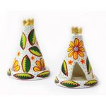 Підставка під аромаконуси Вігвам Квітка терракот