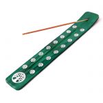 Підставка під аромапалички з дерева Манго ЛИЖА Дерево життя Зелена