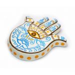 Підставка під аромапалички Рука Фатіми №3 терракот