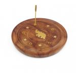 Підставка під ароматичні палички з красного дерева "ТАРІЛКА" СЛОН