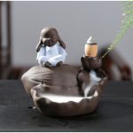 Подставка Жидкий дым керамика "КОКОС НИЧЕГО НЕ СЛЫШУ"