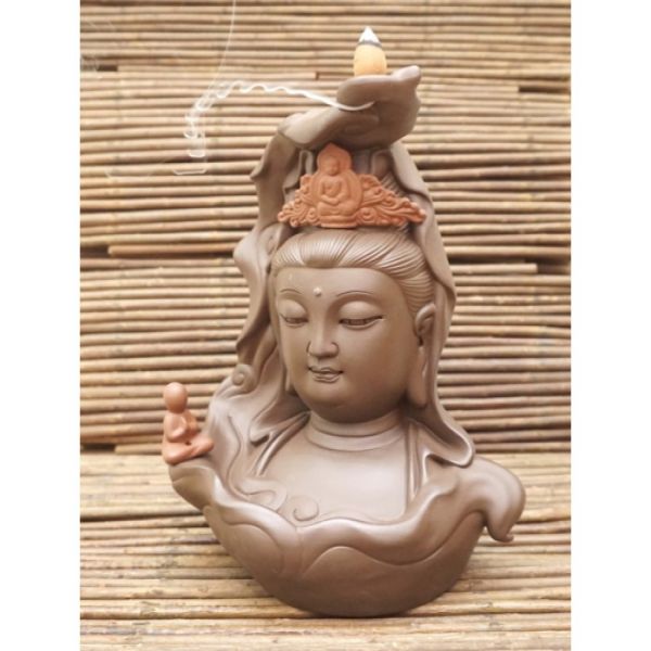 Водоспад настільний "Рідкий дим" Backflow керамічний №15